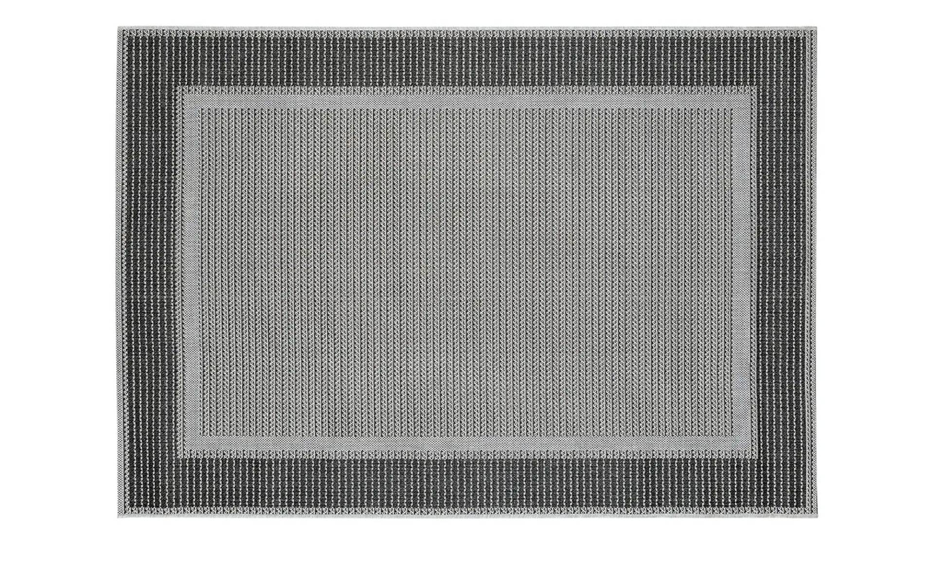 In- & Outdoor Teppich  Nizza ¦ grau ¦ Synthetische Fasern ¦ Maße (cm): B: 133