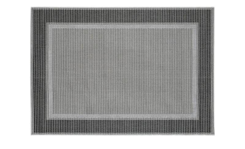 In- & Outdoor Teppich  Nizza ¦ grau ¦ Synthetische Fasern ¦ Maße (cm): B: 133