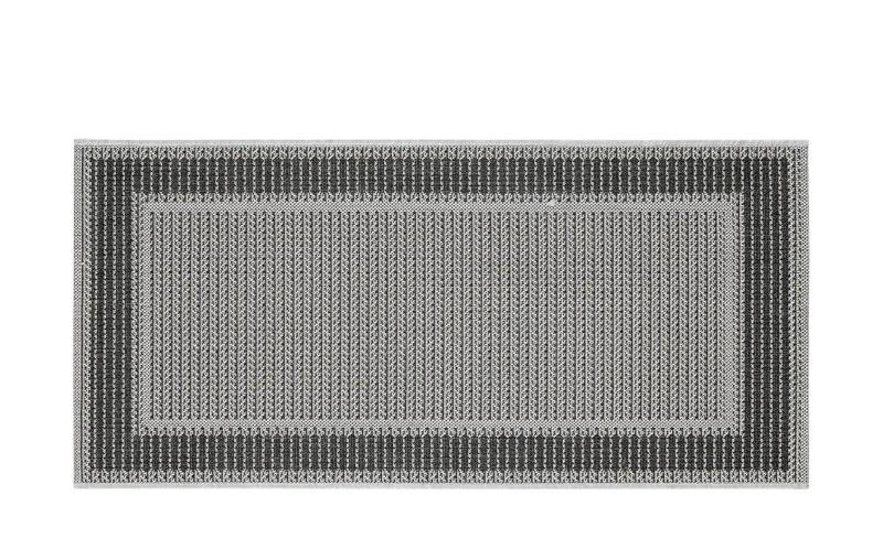 In- & Outdoor Teppich  Nizza ¦ grau ¦ Synthetische Fasern ¦ Maße (cm): B: 67