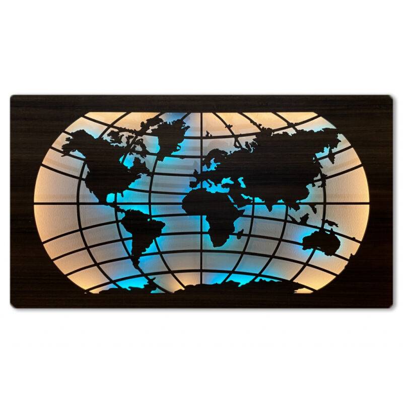 Individuelles LED-Wandbild