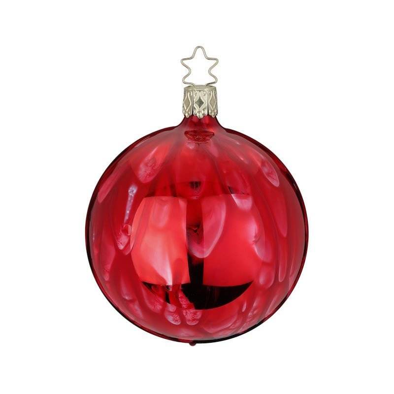 Inge Glas - Kaminfeuer - 8 cm - Rot - Glas