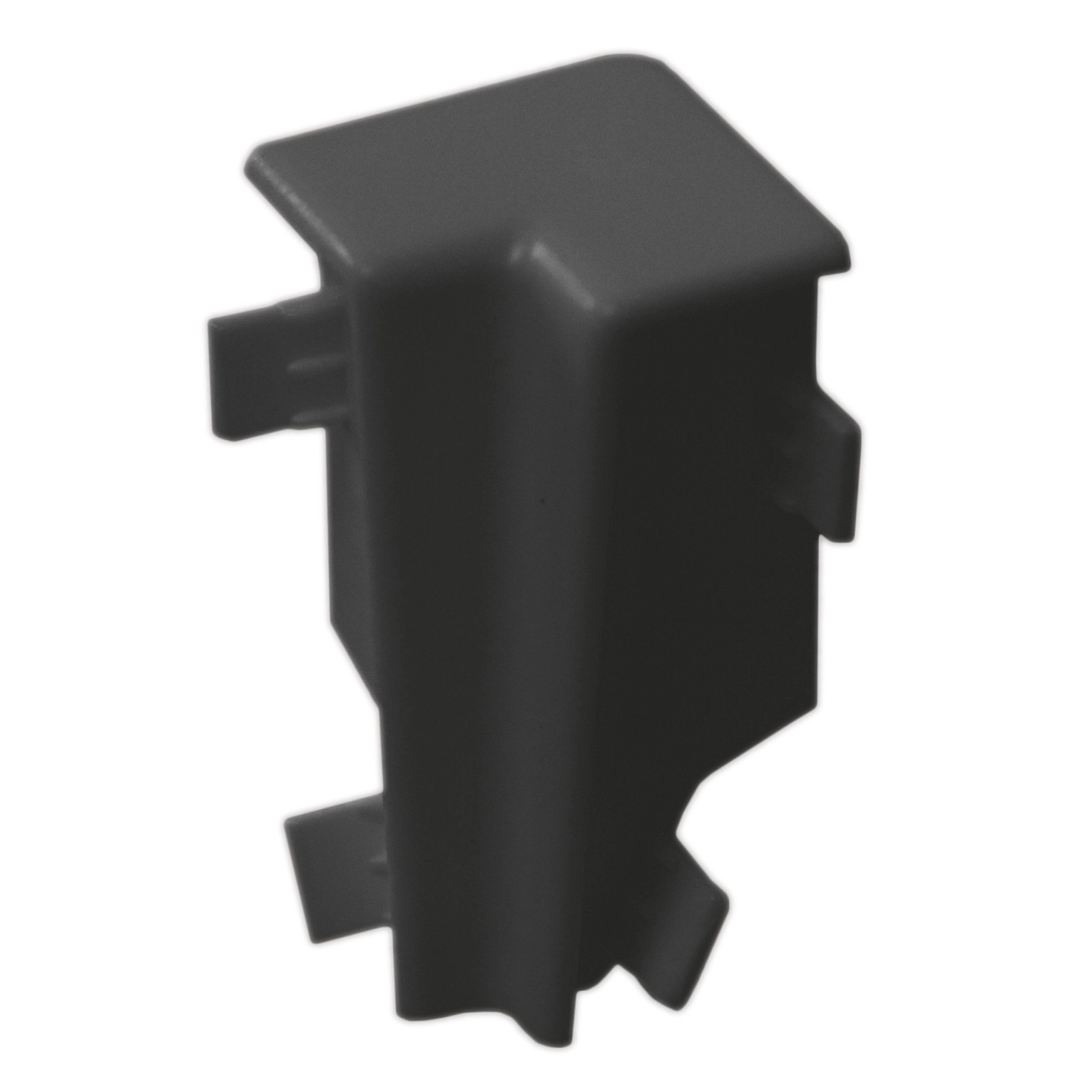 Innenecke Schwarz Zubehör für Sockelleisten SL5018 von Kaindl