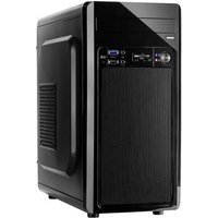 Inter-Tech MC-02 Micro Tower PC-Gehäuse Schwarz von Inter-Tech