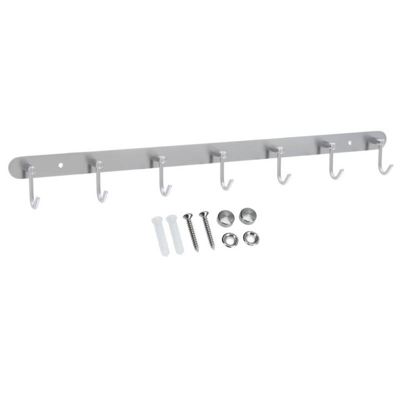 Intirilife GARDEROBENLEISTE Silber Intirilife GARDEROBENLEISTE Silber