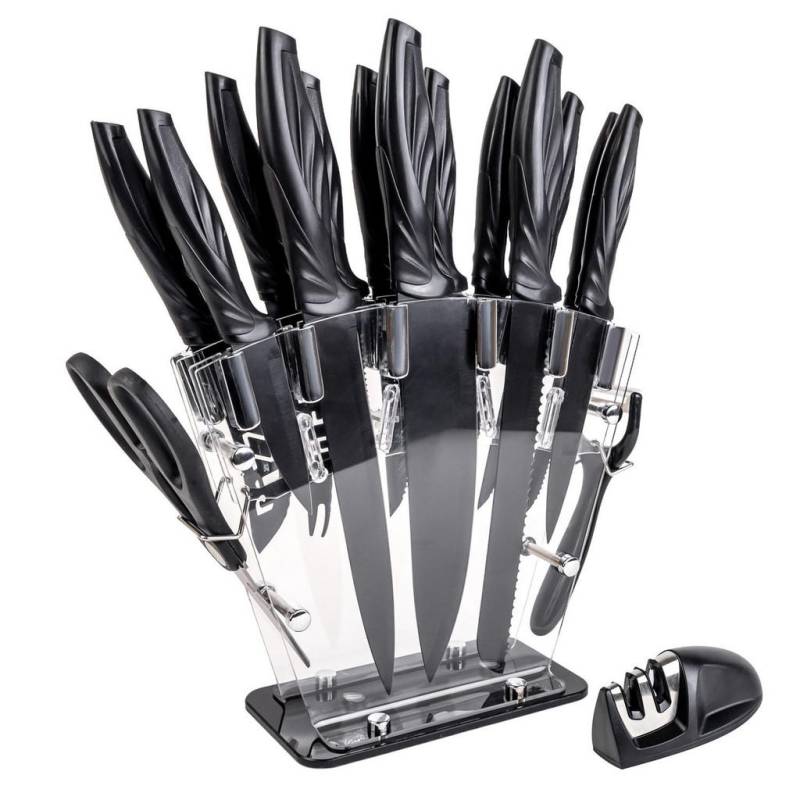 Intirilife KÜCHENMESSER Schwarz