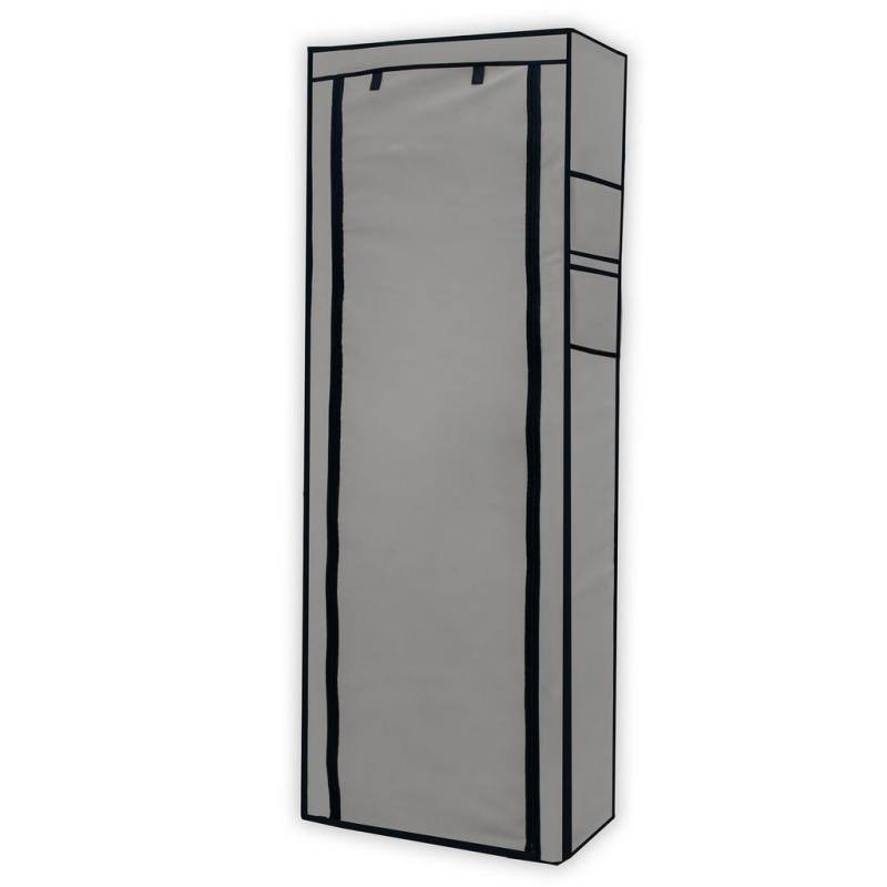 Intirilife SCHUHSCHRANK Grau