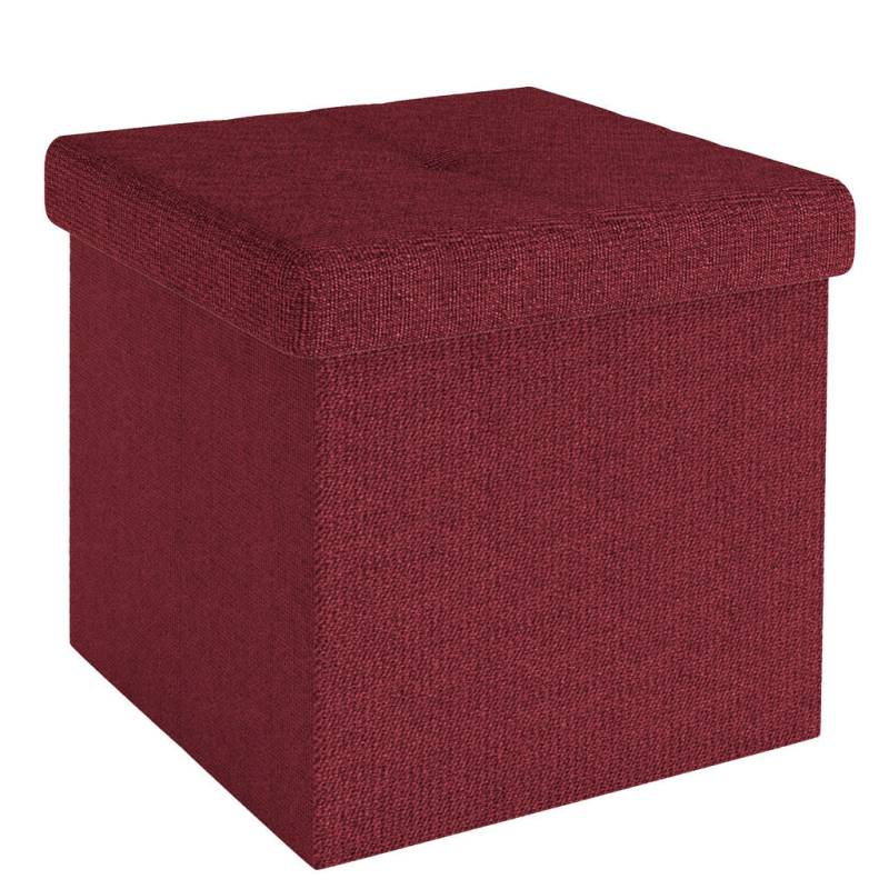 Intirilife SITZHOCKER Rot