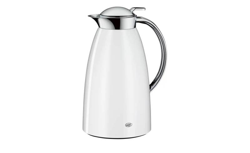 alfi Isolierkanne  GUSTO ¦ weiß ¦ Edelstahl,Glas ¦ Maße (cm): H: 26  Ø: 18.0 Kaffee & Tee > Kaffee- & Isolierkannen - Möbel Kraft