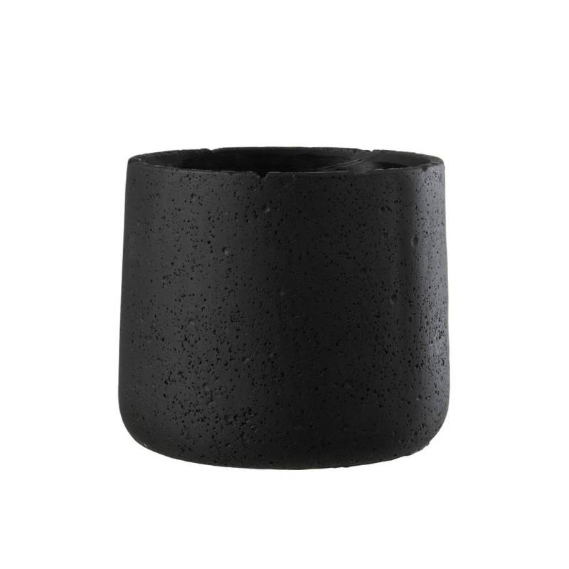 J-Line BLUMENTOPF Schwarz