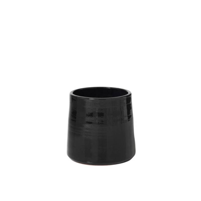 J-Line BLUMENTOPF Schwarz