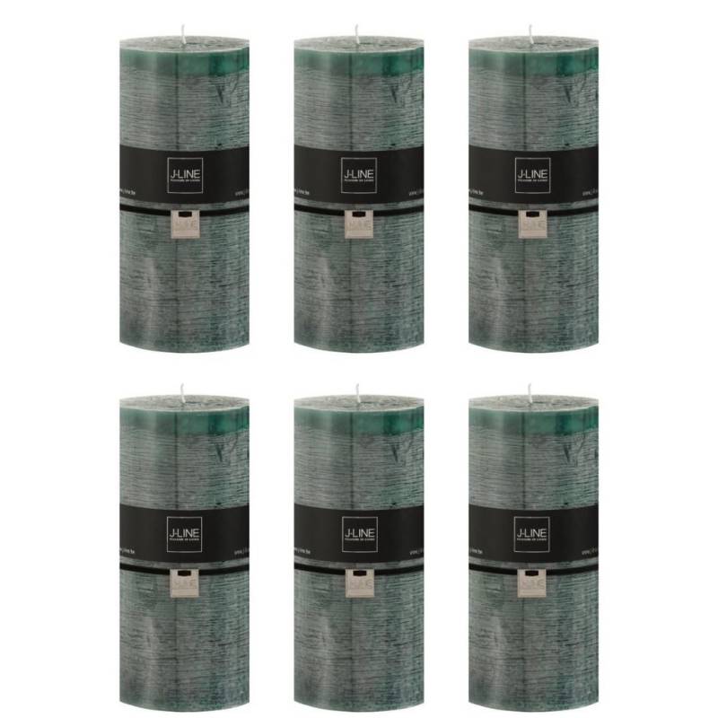 J-Line DUFTKERZE Dunkelgrün