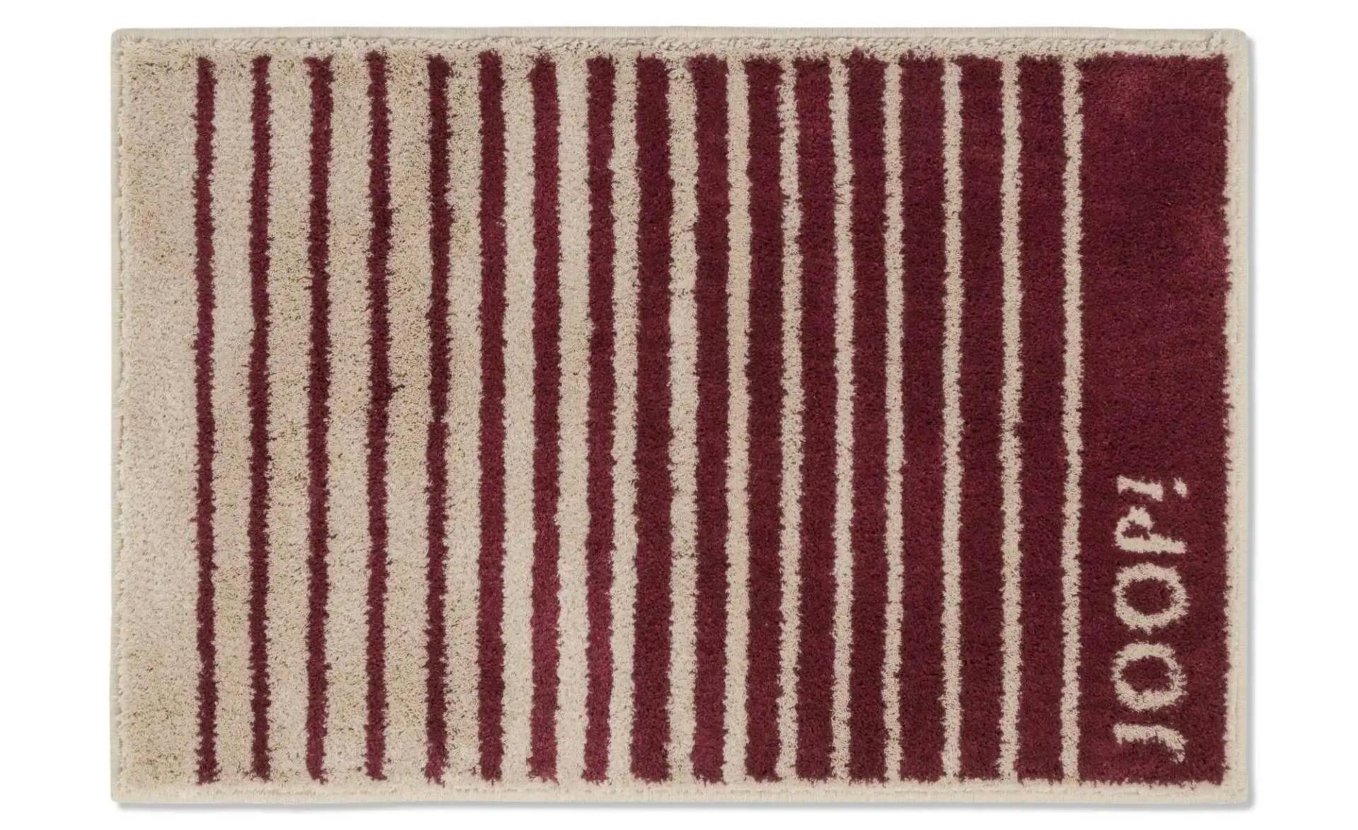 JOOP! Badteppich Shutter   ¦ rot ¦ Synthetik ¦ Maße (cm): B: 60 H: 1 Heimtextilien > Badtextilien und Zubehör > Badematten & Badvorleger - Möbel Kraft