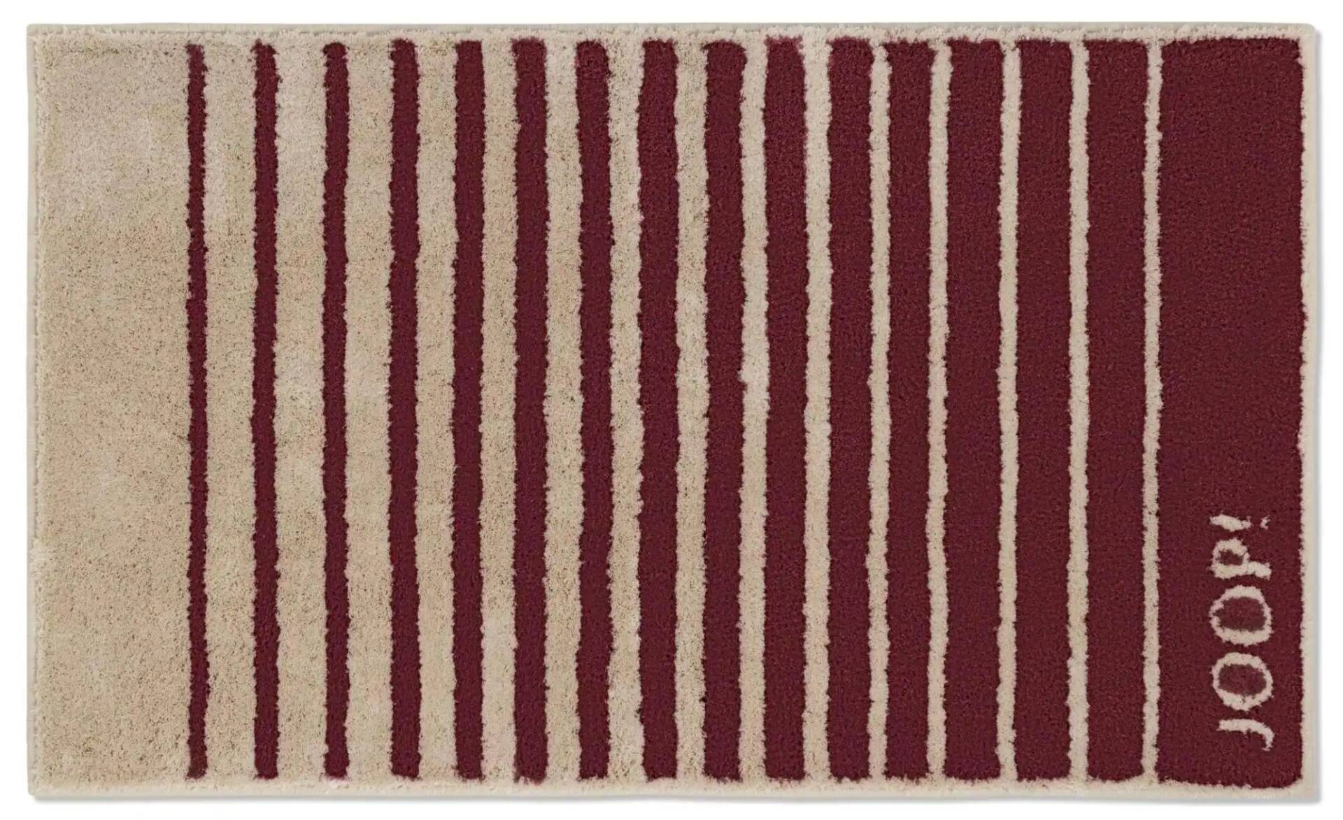 JOOP! Badteppich Shutter   ¦ rot ¦ Synthetik ¦ Maße (cm): B: 70 H: 1 Heimtextilien > Badtextilien und Zubehör > Badematten & Badvorleger - Möbel Kraft