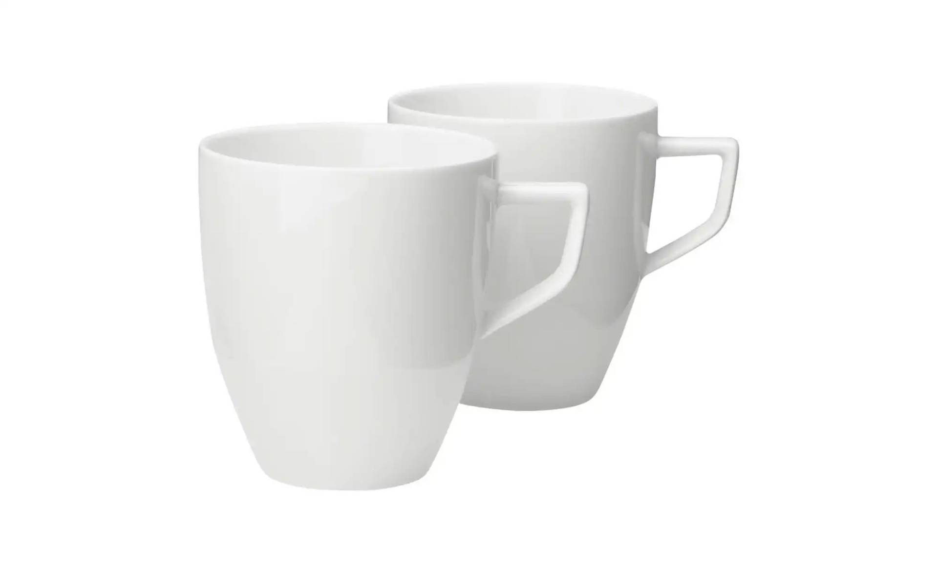 JOOP! Becher 2er-Set   ¦ weiß ¦ Porzellan ¦ Maße (cm): B: 8,5 H: 9,5 Geschirr > Becher - Höffner