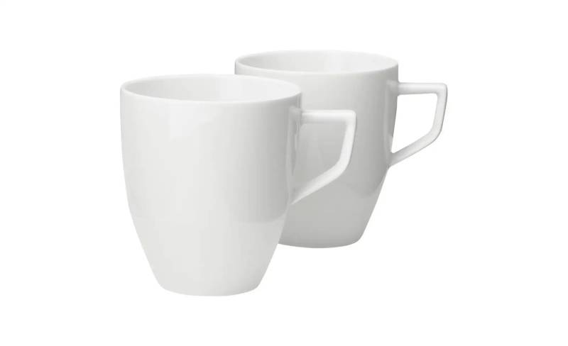 JOOP! Becher 2er-Set   ¦ weiß ¦ Porzellan ¦ Maße (cm): B: 8,5 H: 9,5 Geschirr > Becher - Höffner