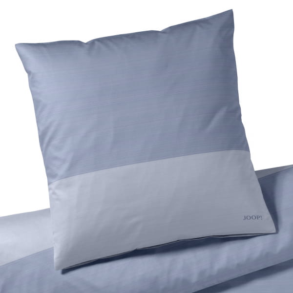 JOOP! Bettwäsche Split 4118 - Farbe: Ocean - 02 - 80x80 cm - 135x200 cm