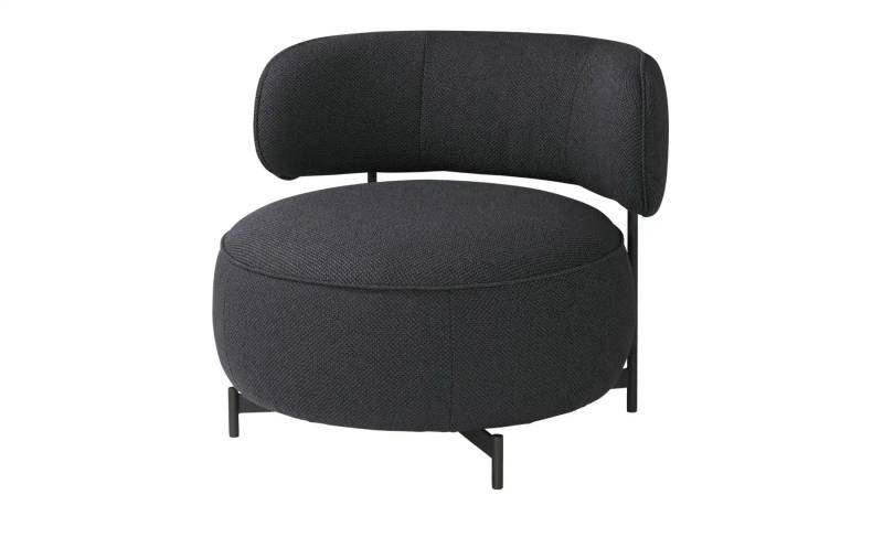 JOOP! Drehsessel aus Flachgewebe Characters ¦ schwarz ¦ Maße (cm): B: 88 H: 75 T: 88.0  Ø: 88.0 Polstermöbel > Sessel > Drehsessel - Möbel Kraft