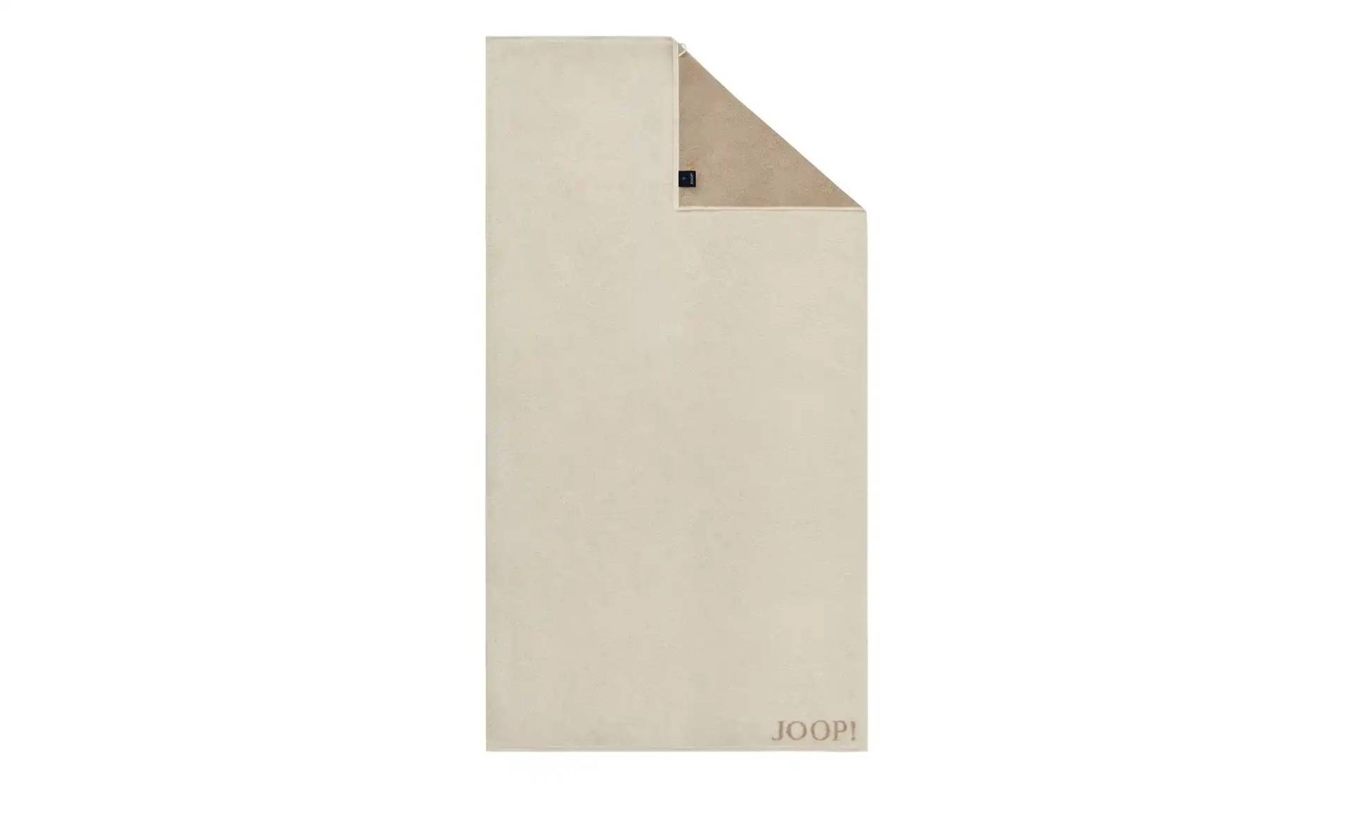 JOOP! Duschtuch  JOOP 1600 Classic Doubleface ¦ creme ¦ Maße (cm): B: 80 Badtextilien > Handtücher & Badetücher > Duschtücher - Höffner