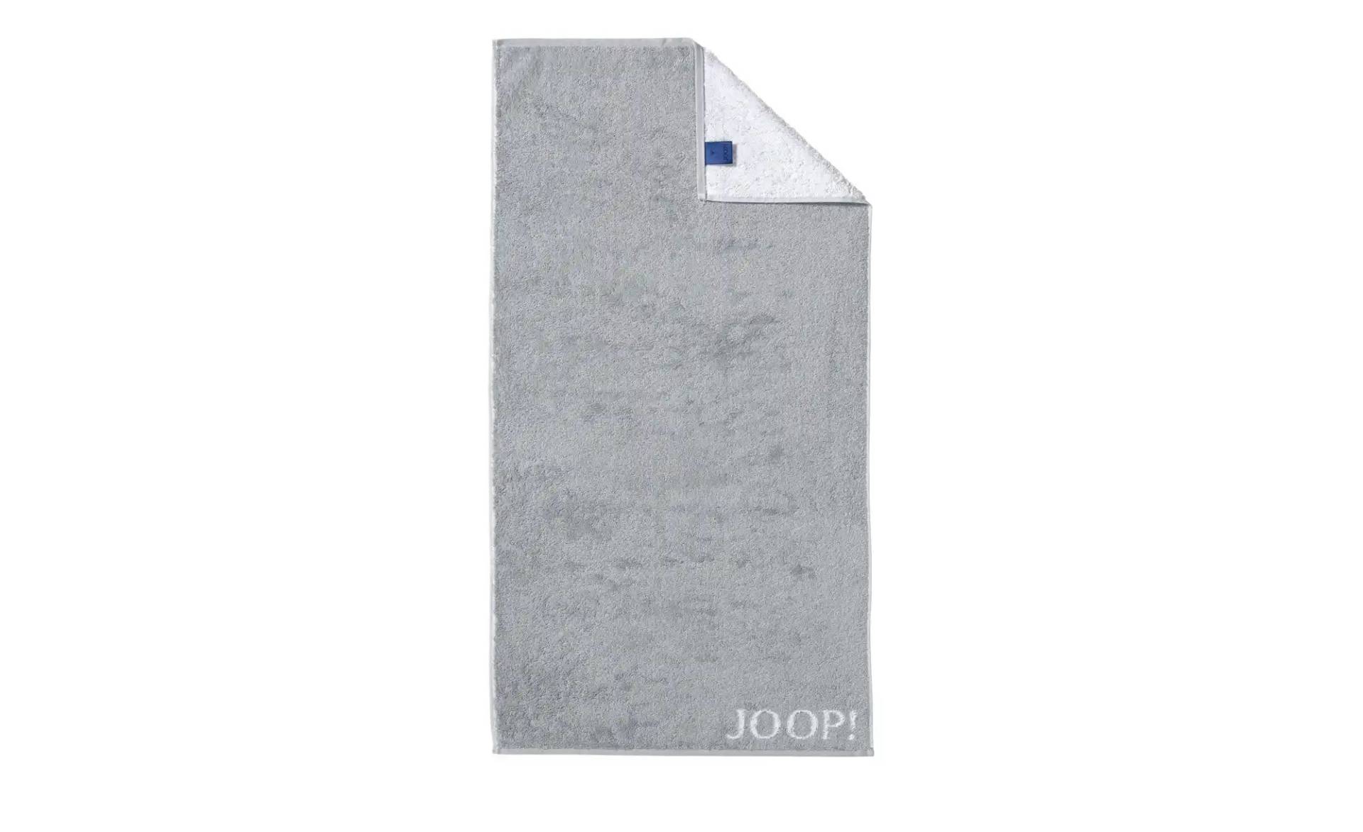 JOOP! Duschtuch  JOOP 1600 Classic Doubleface ¦ grau ¦ Maße (cm): B: 80 Badtextilien > Handtücher & Badetücher > Duschtücher - Höffner