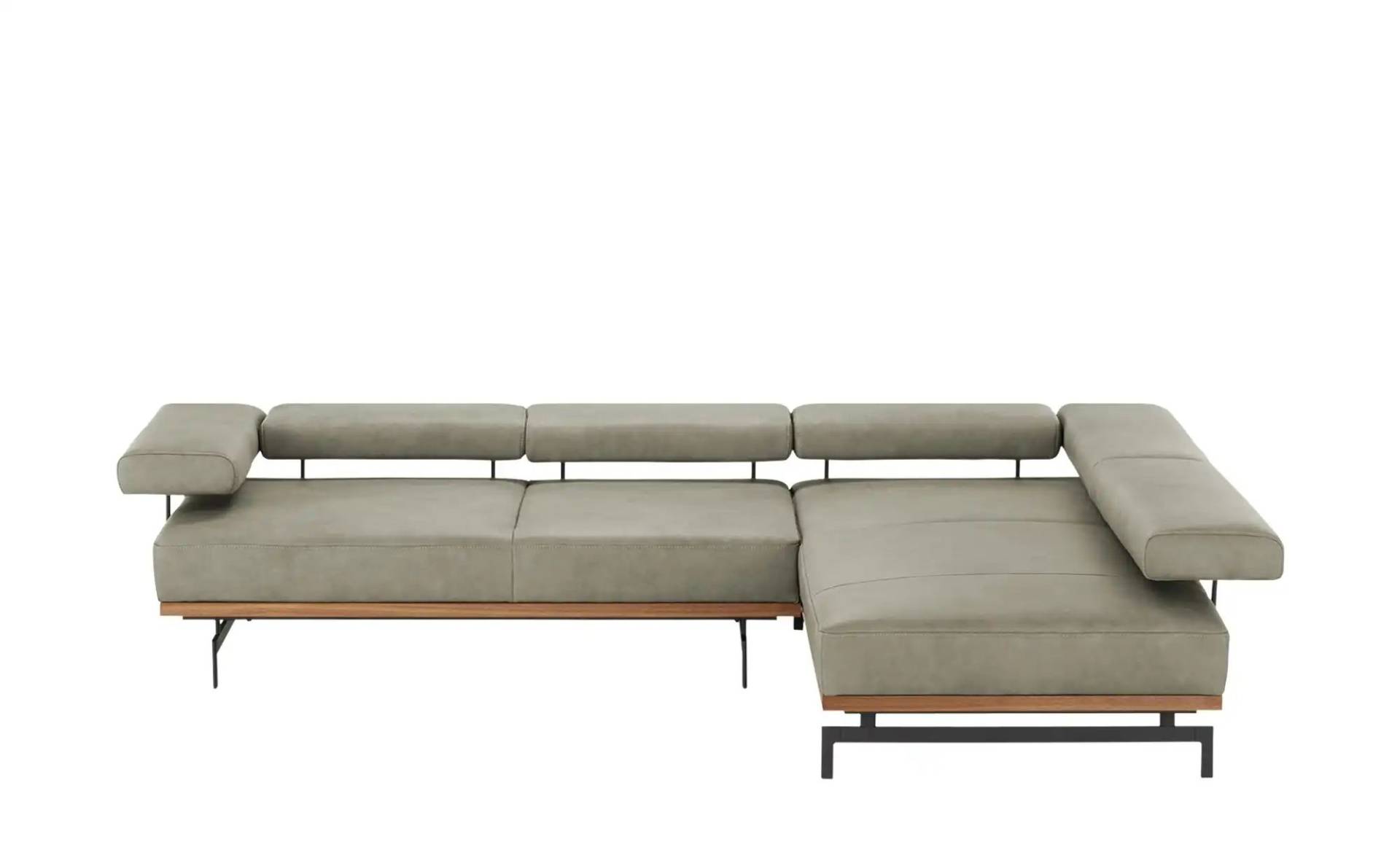 JOOP! Ecksofa aus Leder  24/7 8106 ¦ grau ¦ Maße (cm): B: 295 H: 85 T: 237 Polstermöbel > Sofas > Ecksofas - Möbel Kraft