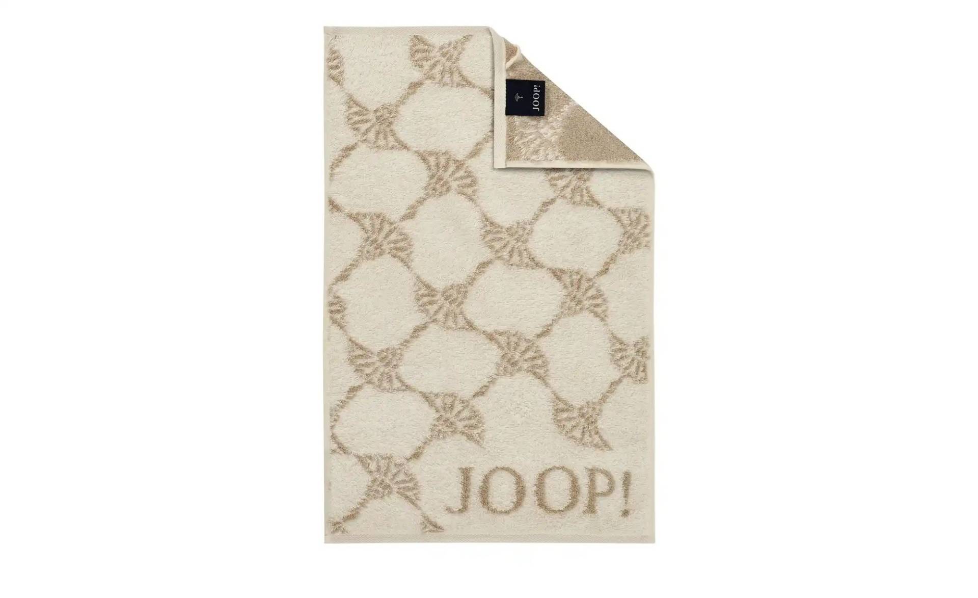 JOOP! Gästetuch  JOOP 1611 Classic Conflower ¦ creme ¦ Maße (cm): B: 30 Badtextilien > Handtücher & Badetücher > Gästetücher - Höffner