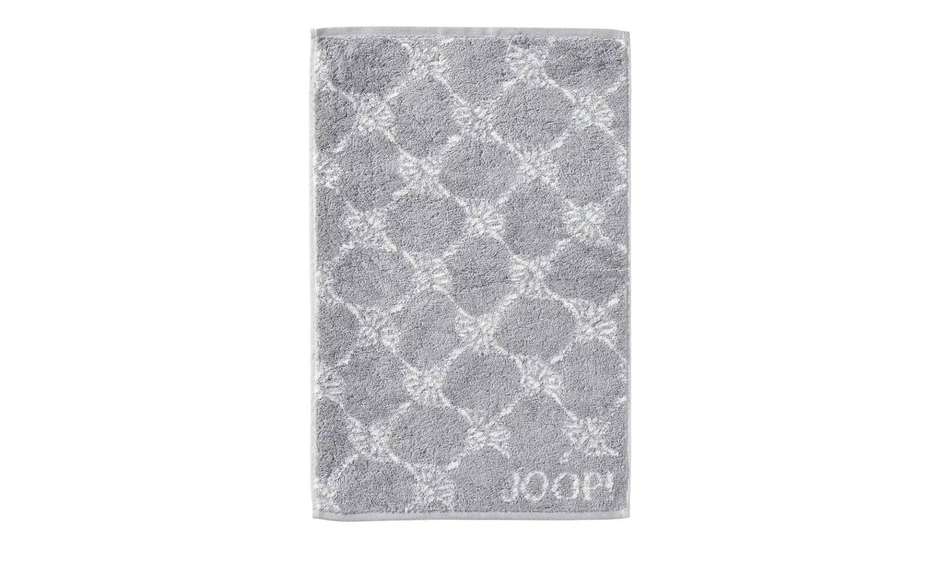 JOOP! Gästetuch  JOOP 1611 Classic Conflower ¦ grau ¦ Maße (cm): B: 30 Badtextilien > Handtücher & Badetücher > Gästetücher - Höffner