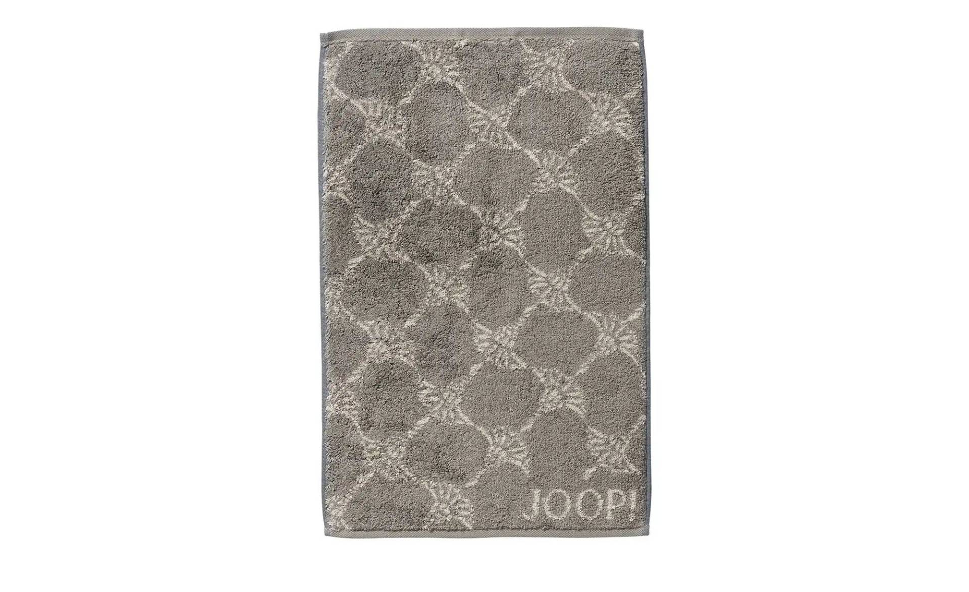 JOOP! Gästetuch  JOOP 1611 Classic Conflower ¦ grau ¦ Maße (cm): B: 30 Badtextilien > Handtücher & Badetücher > Gästetücher - Höffner
