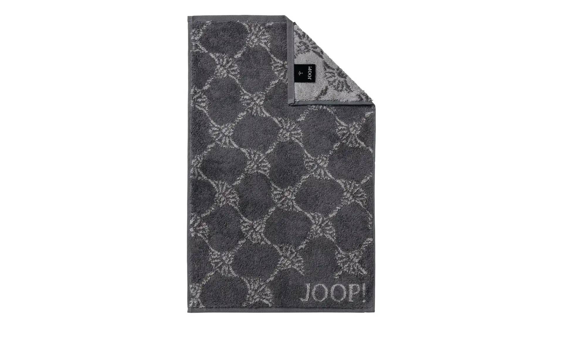 JOOP! Gästetuch  JOOP 1611 Classic Conflower ¦ grau ¦ Maße (cm): B: 30 Badtextilien > Handtücher & Badetücher > Gästetücher - Höffner