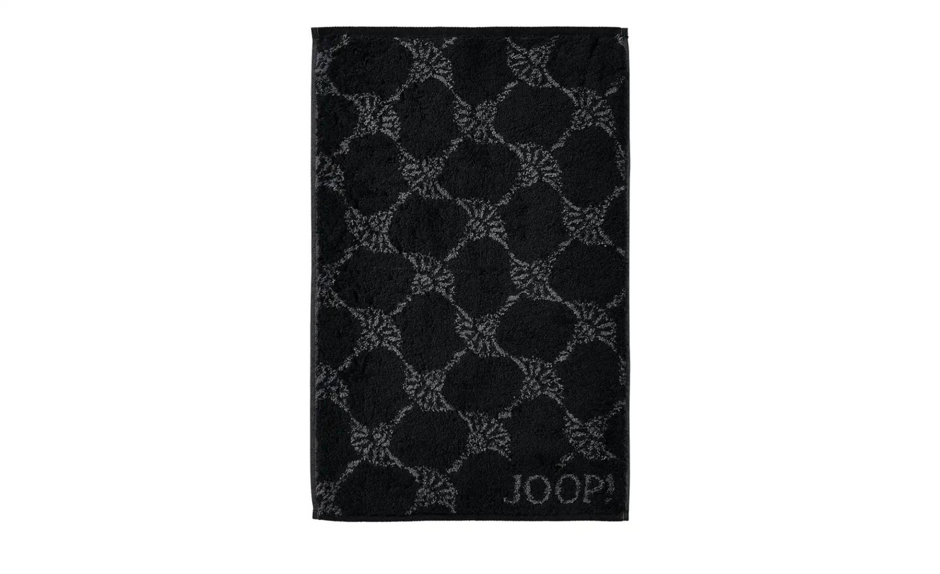 JOOP! Gästetuch  JOOP 1611 Classic Conflower ¦ schwarz ¦ Maße (cm): B: 30 Badtextilien > Handtücher & Badetücher > Gästetücher - Höffner