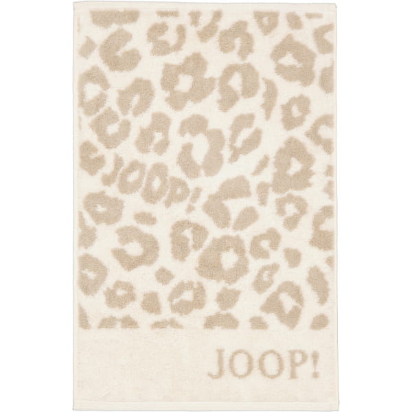 JOOP! Handtücher Leo Allover 1707 - Farbe: creme - 36 - Gästetuch 30x50 cm