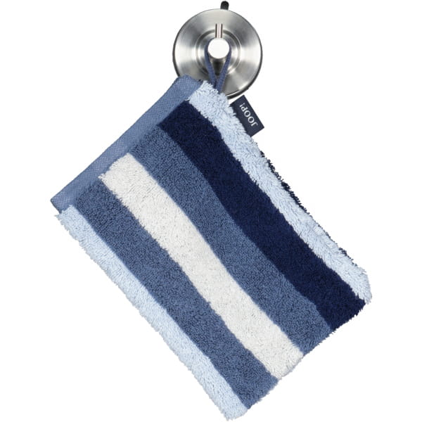 JOOP! Handtücher Vibe Streifen 1698 - Farbe: ozean - 11 - Waschhandschuh 16x22 cm