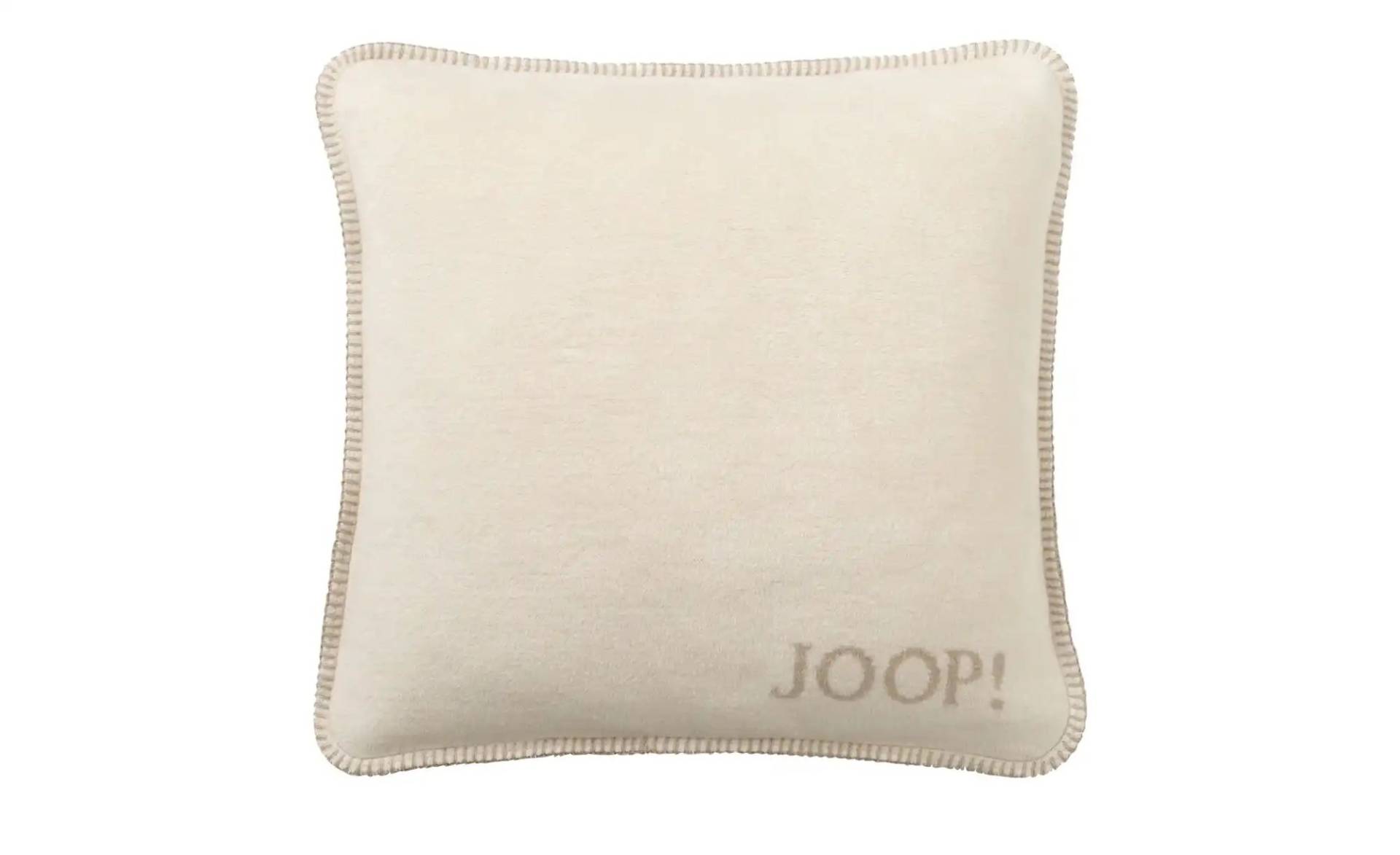JOOP! Kissen   JOOP! Uni-Doubleface ¦ beige ¦ Maße (cm): B: 50 Dekokissen & Decken > Kissen > Dekokissen - Höffner