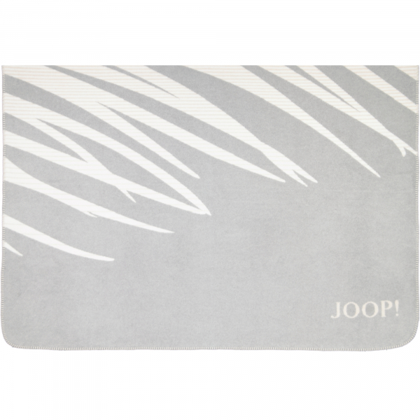 JOOP! Wohndecken Leaf - Farbe: Stein - 150x200 cm
