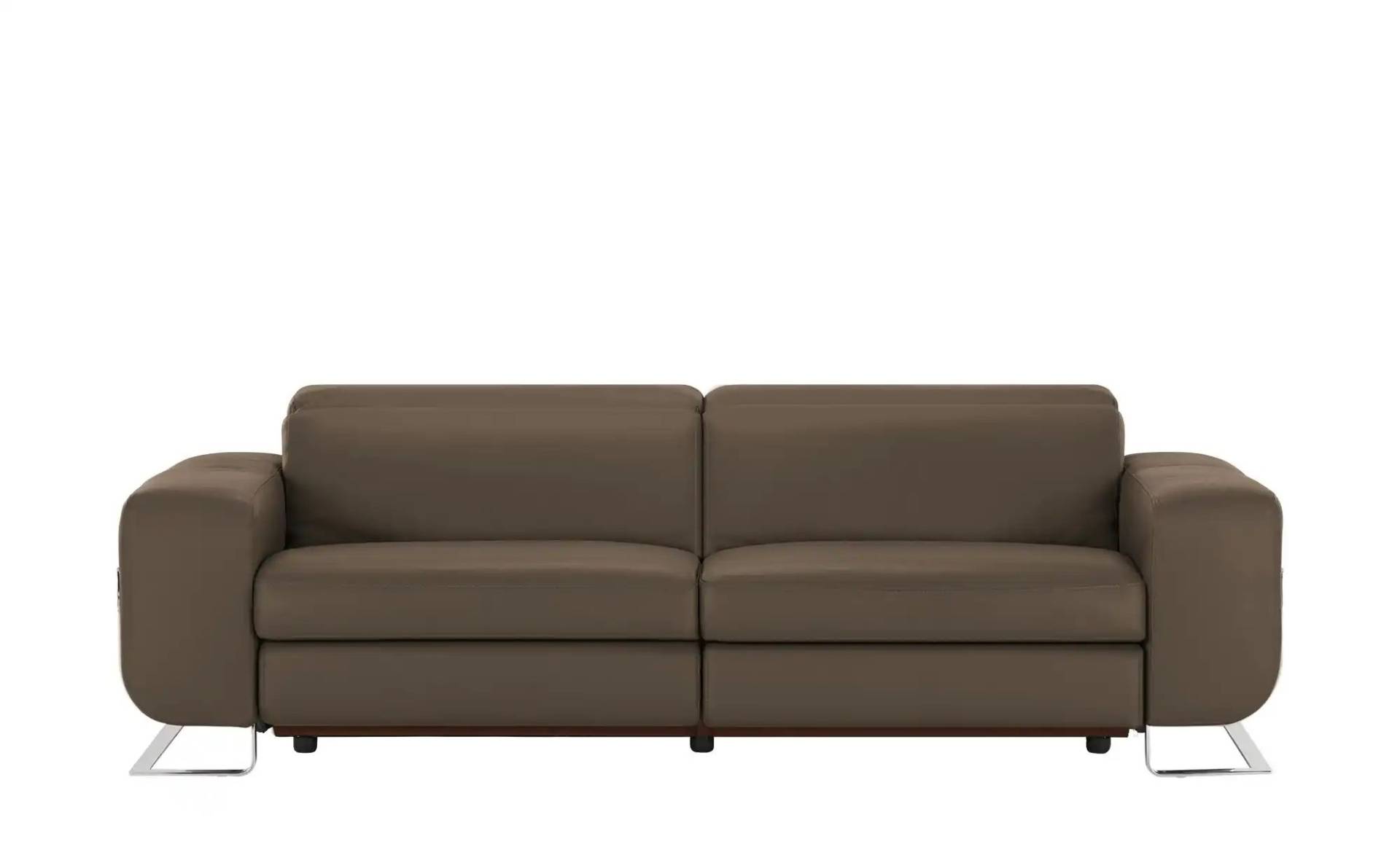 JOOP! Ledersofa  8151 ¦ braun ¦ Maße (cm): B: 238 H: 74 T: 111 Polstermöbel > Sofas > 3-Sitzer - Möbel Kraft