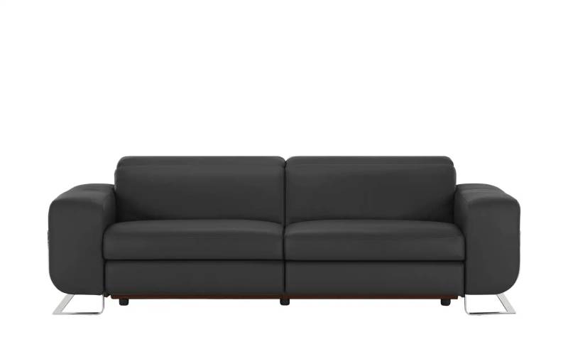 JOOP! Ledersofa  8151 ¦ schwarz ¦ Maße (cm): B: 238 H: 74 T: 111 Polstermöbel > Sofas > 3-Sitzer - Höffner