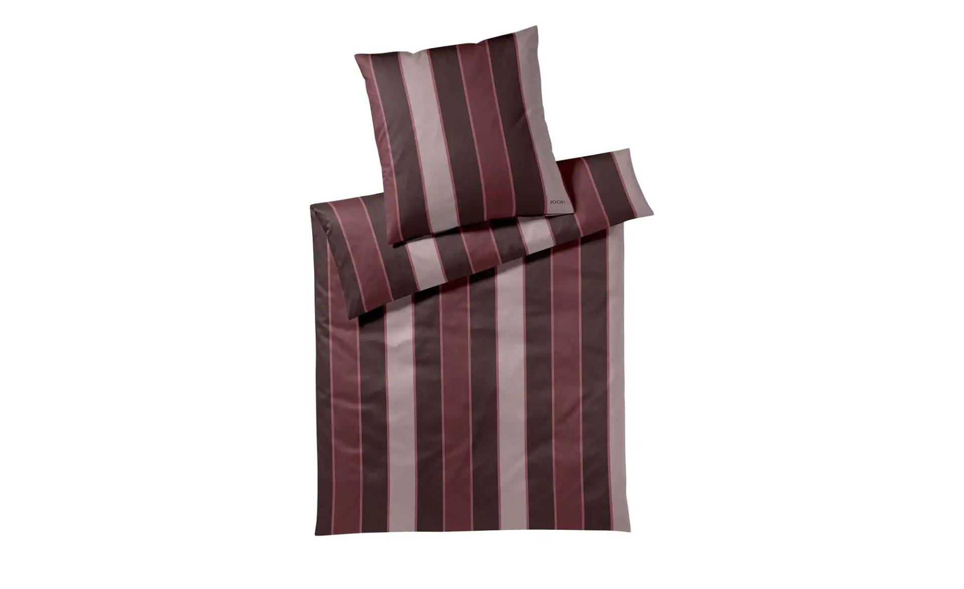 JOOP! Mako-Satin Bettwäsche  Stripes ¦ rot ¦ Maße (cm): B: 135 Bettwaren > Bettwäsche > Bettwäsche ganzjährig - Höffner