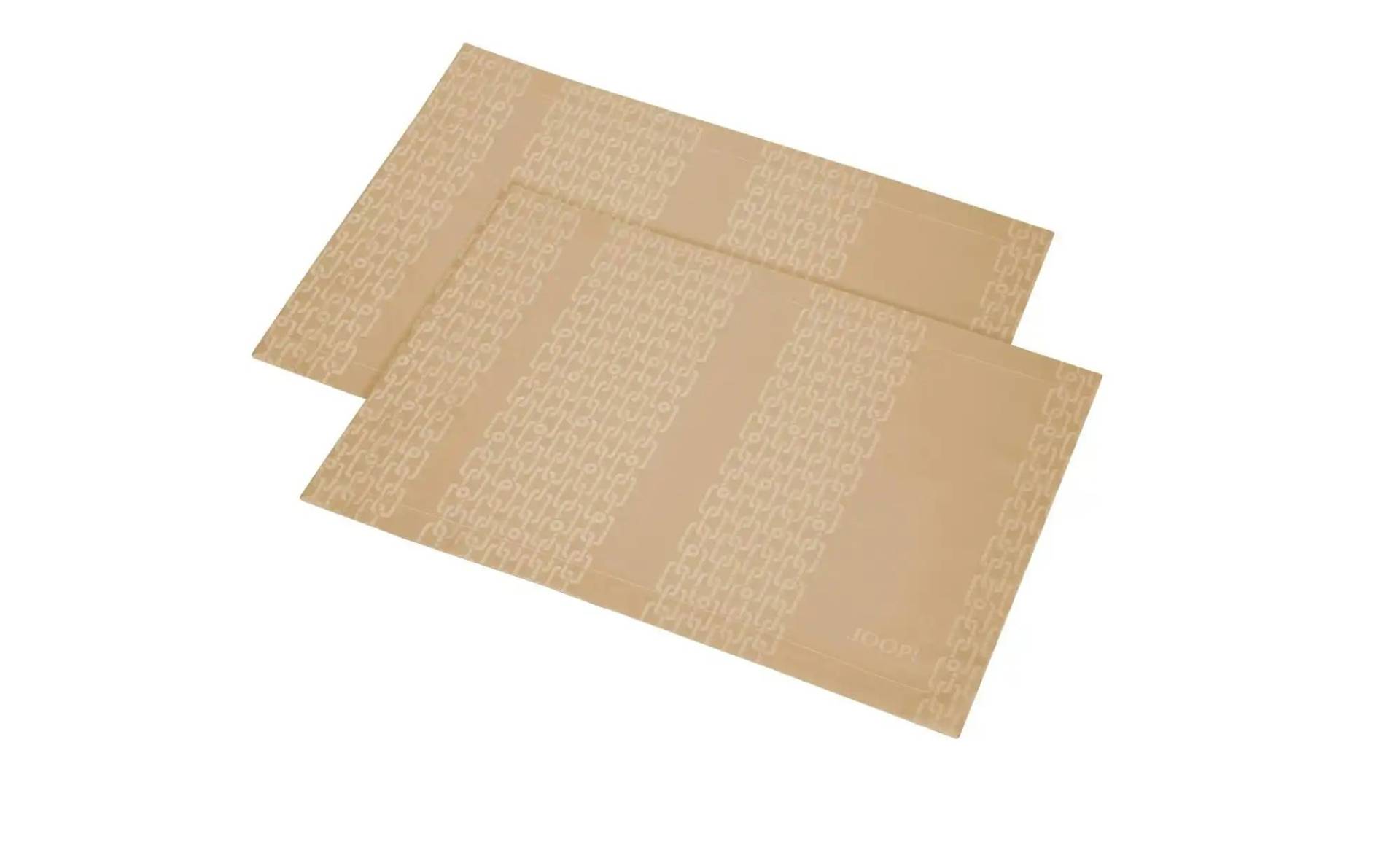 JOOP! Platzset 2er-Set Chains   ¦ gold ¦ Naturfaser ¦ Maße (cm): B: 48 H: 1 Heimtextilien > Tischwäsche > Platzsets - Möbel Kraft