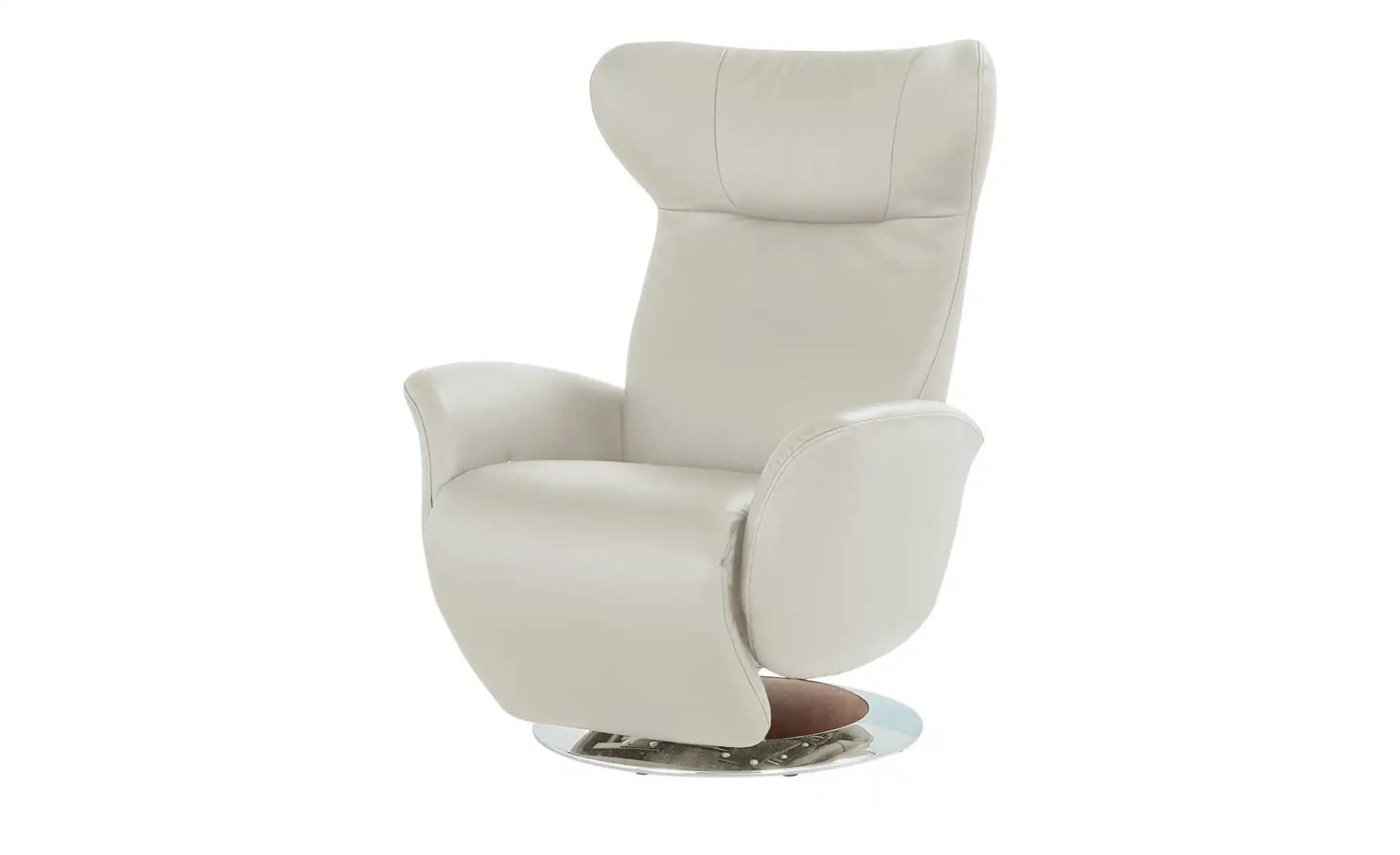 JOOP! Relaxsessel aus Leder  Lounge 8140 ¦ grau ¦ Maße (cm): B: 85 H: 109 T: 88 Polstermöbel > Sessel > Drehsessel - Möbel Kraft