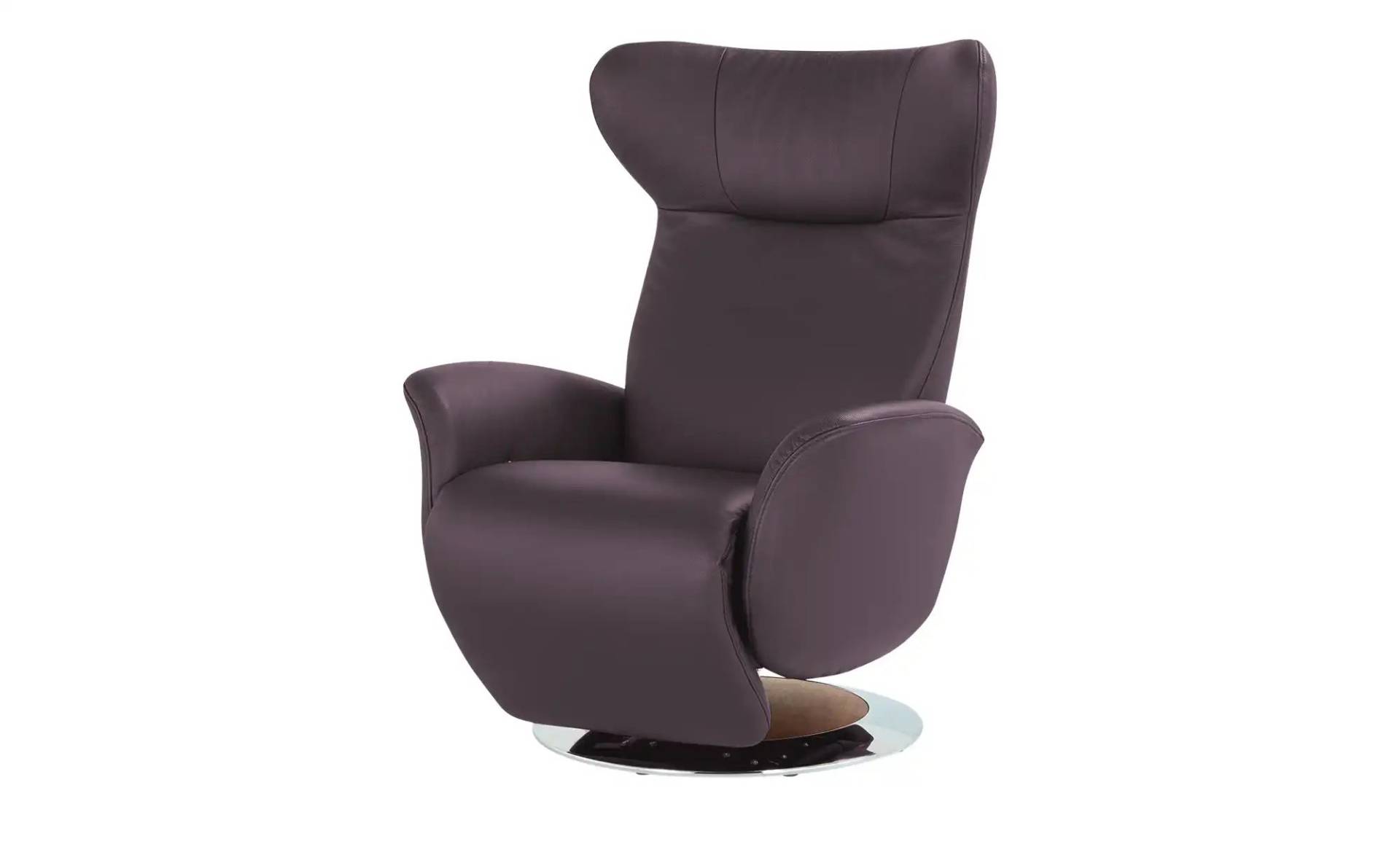 JOOP! Relaxsessel aus Leder  Lounge 8140 ¦ lila/violett ¦ Maße (cm): B: 85 H: 109 T: 88 Polstermöbel > Sessel > Drehsessel - Möbel Kraft