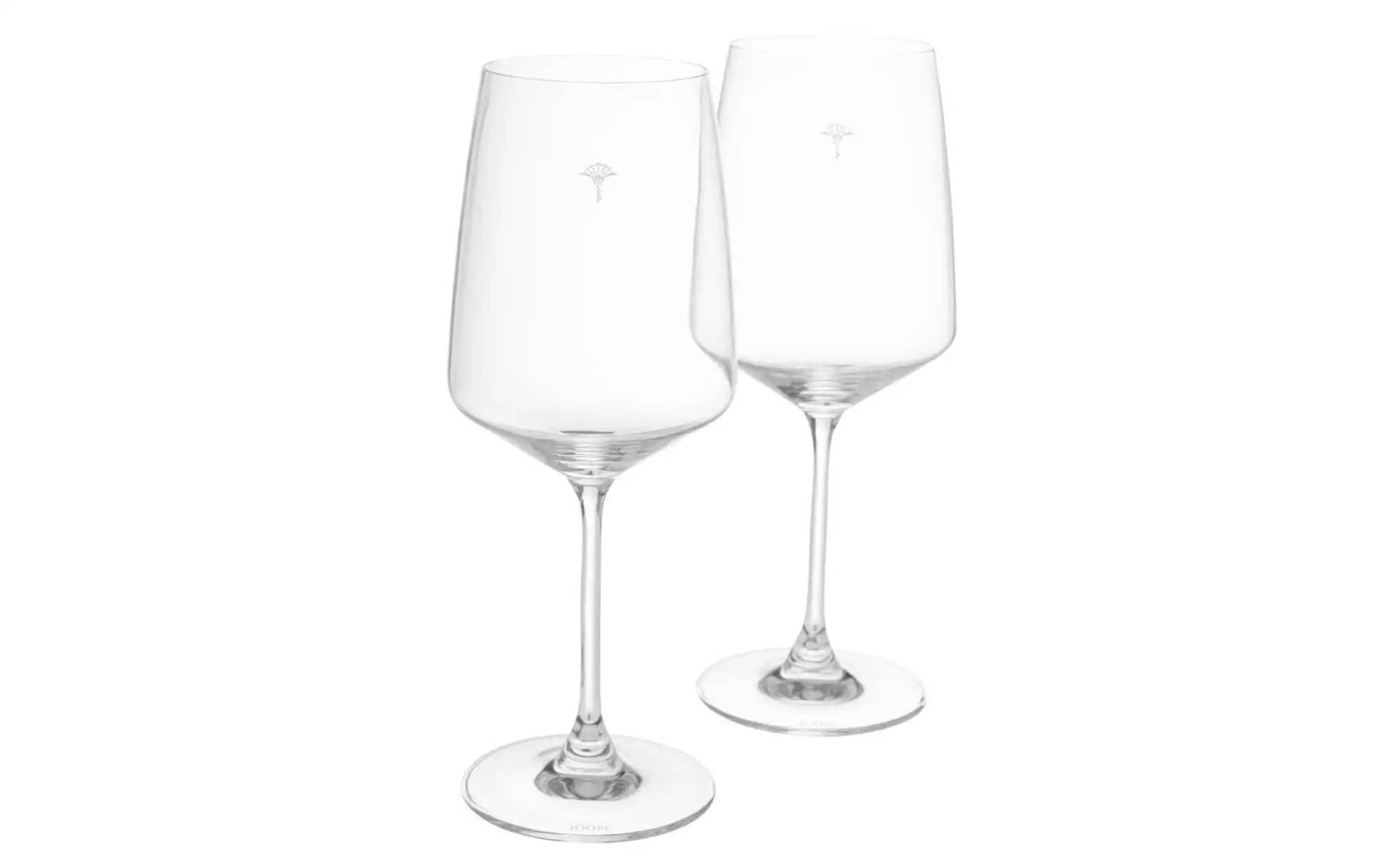 JOOP! Rotweinglas 2er-Set   ¦ transparent/klar ¦ Glas ¦ Maße (cm): B: 8,8 H: 22,5 Gläser & Karaffen - Möbel Kraft