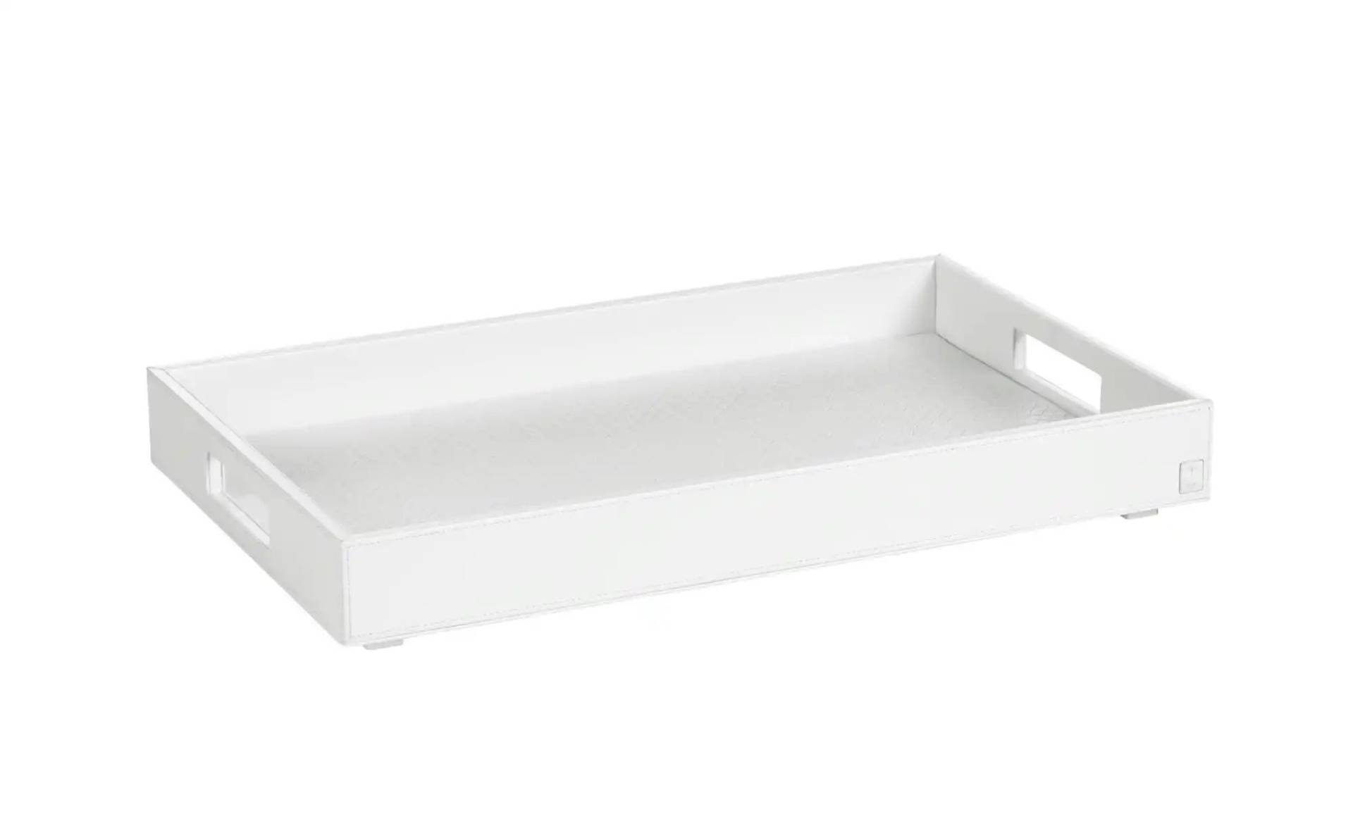 JOOP! Tablett   ¦ weiß ¦ Kunststoff ¦ Maße (cm): B: 52 H: 6 Küchenzubehör & Helfer > Tabletts & Etageren - Möbel Kraft