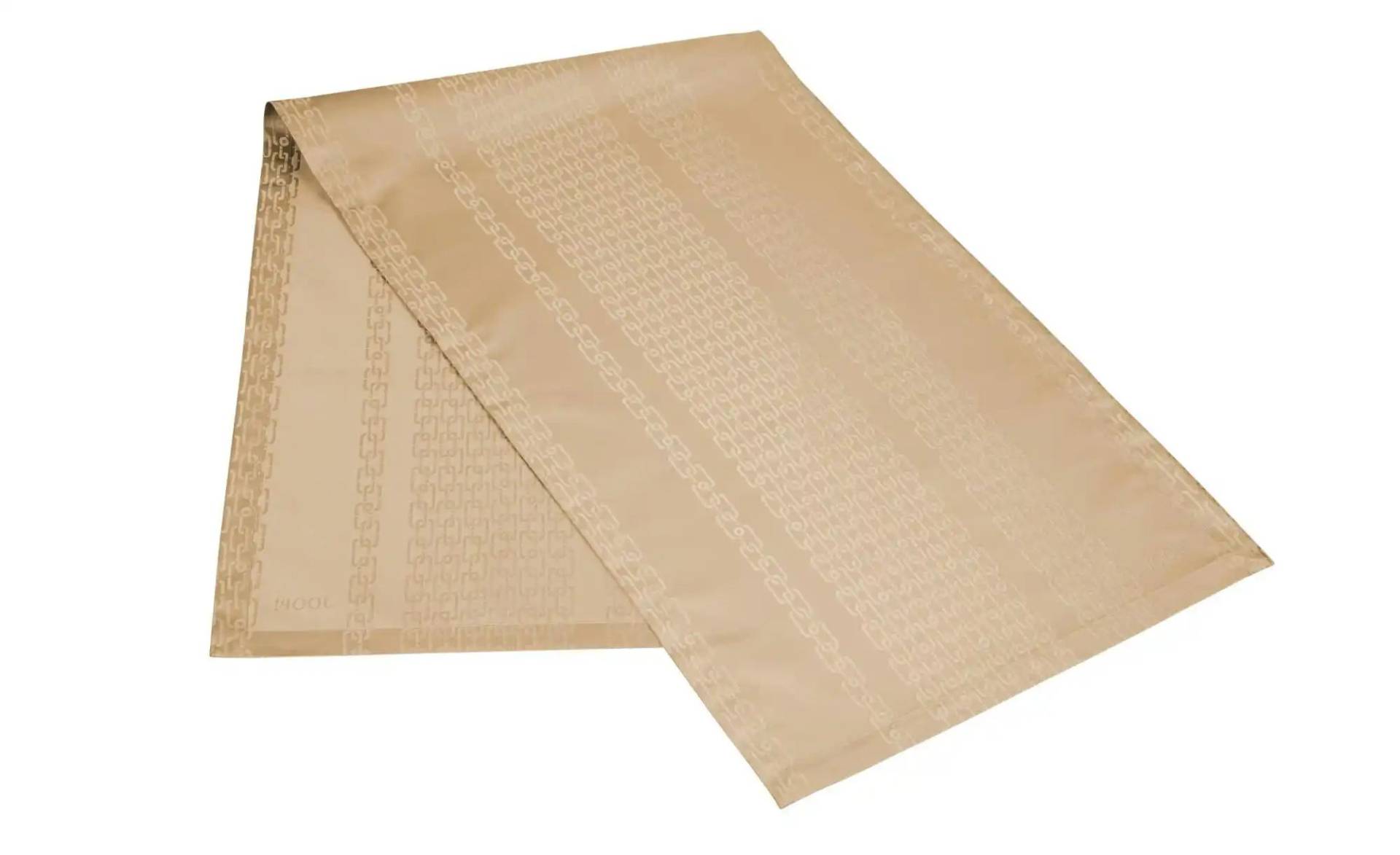 JOOP! Tischläufer Chains   ¦ gold ¦ Naturfaser ¦ Maße (cm): B: 50 H: 1 Heimtextilien > Tischwäsche > Tischläufer - Möbel Kraft