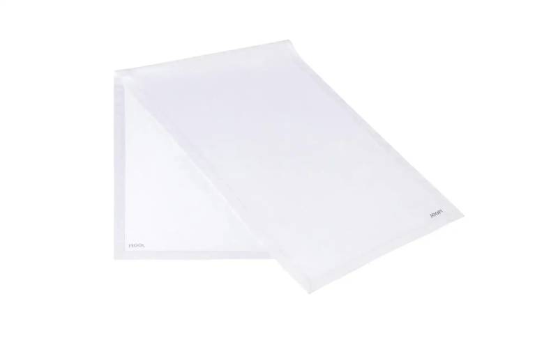 JOOP! Tischläufer Stitch Logo   ¦ silber ¦ Naturfaser ¦ Maße (cm): B: 50 H: 1 Heimtextilien > Tischwäsche > Tischläufer - Möbel Kraft