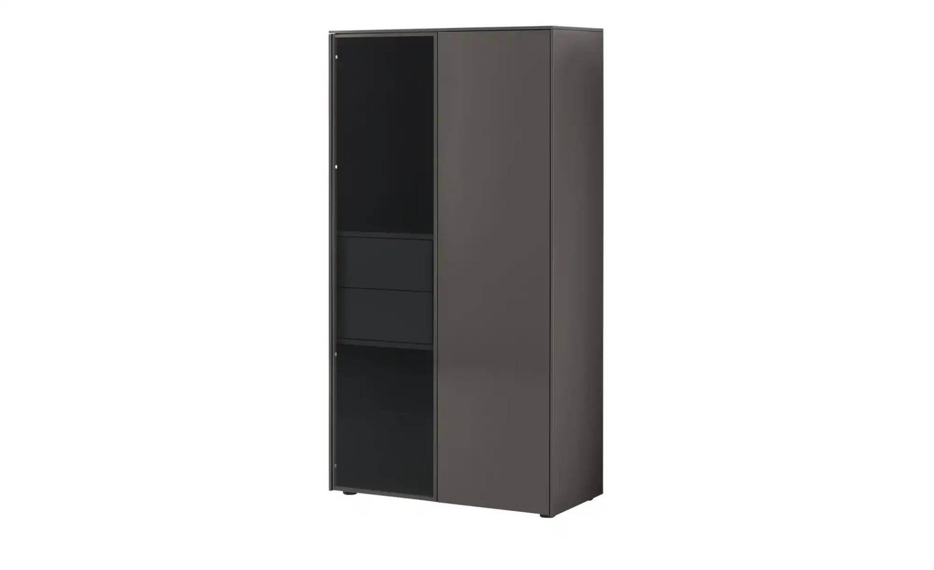 JOOP! Vitrine  Gloss Base ¦ schwarz ¦ Maße (cm): B: 92,5 H: 176,1 T: 42,4 Kommoden & Sideboards > Vitrinen - Höffner