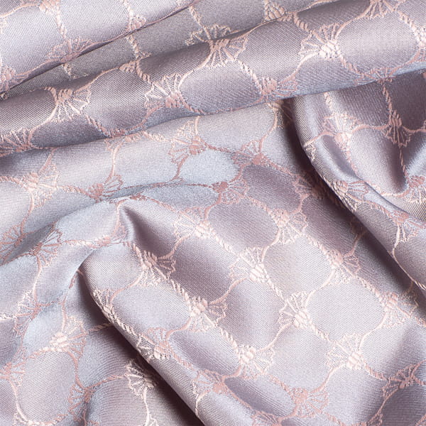 JOOP! Vorhang Gardine Allover mit Ösen - Farbe: Nude - 075 - 140x250 cm