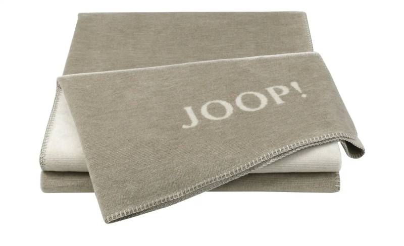 JOOP! Wohndecke  JOOP! Melange-Doubleface ¦ beige ¦ Baumwollmischgewebe ¦ Maße (cm): B: 150 Dekokissen & Decken > Kuscheldecken & Wohndecken - Höffner