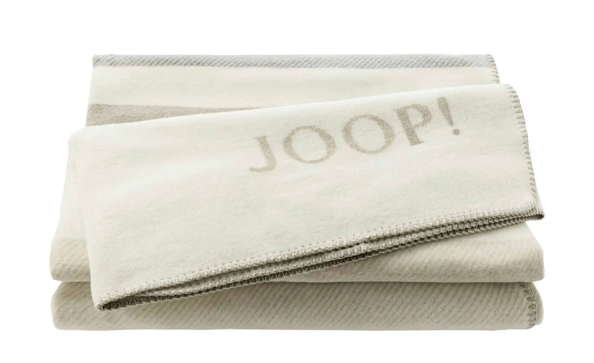JOOP! Wohndecke  JOOP! Shutter ¦ creme ¦ Baumwollmischgewebe ¦ Maße (cm): B: 150 Heimtextilien > Kuscheldecken - Möbel Kraft