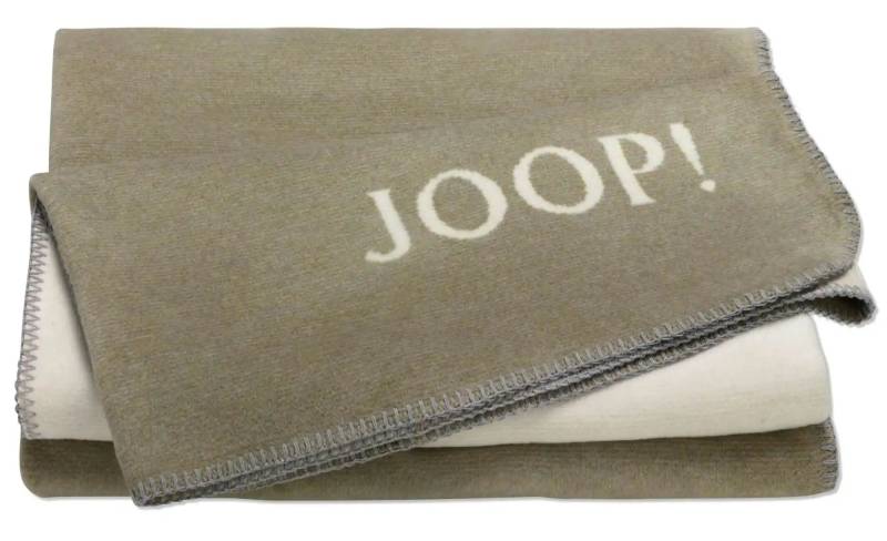 JOOP! Wohndecke Melange Doubleface   ¦ grün ¦ Baumwollmischgewebe ¦ Maße (cm): B: 150 H: 1 Heimtextilien > Kuscheldecken - Möbel Kraft