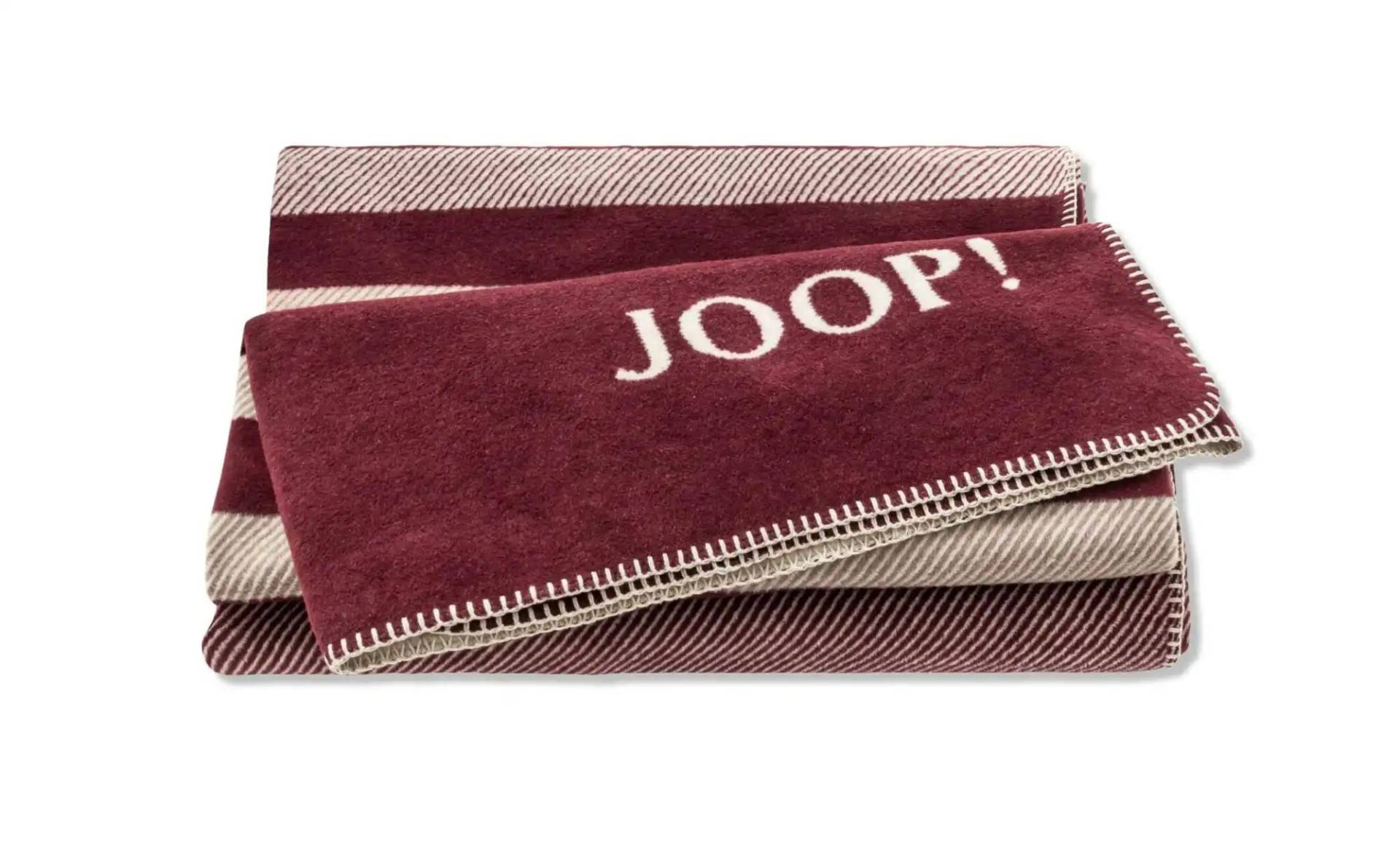 JOOP! Wohndecke Shutter   ¦ rosa/pink ¦ Baumwollmischgewebe ¦ Maße (cm): B: 150 H: 1 Heimtextilien > Kuscheldecken - Möbel Kraft