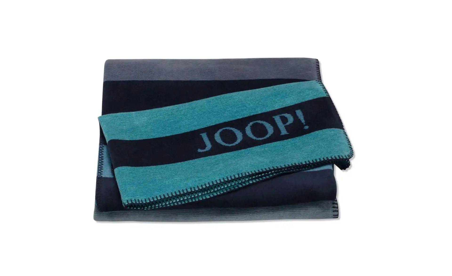 JOOP! Wohndecke Tone   ¦ blau ¦ Baumwollmischgewebe ¦ Maße (cm): B: 150 H: 1 Dekokissen & Decken > Kuscheldecken & Wohndecken - Höffner